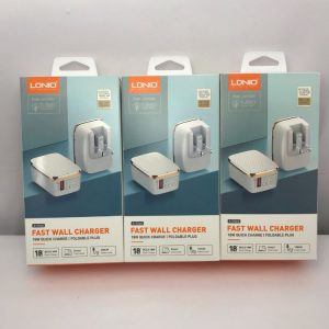 Cargador LDNIO A1204Q 18W (V8 - IPH - Tipo C)