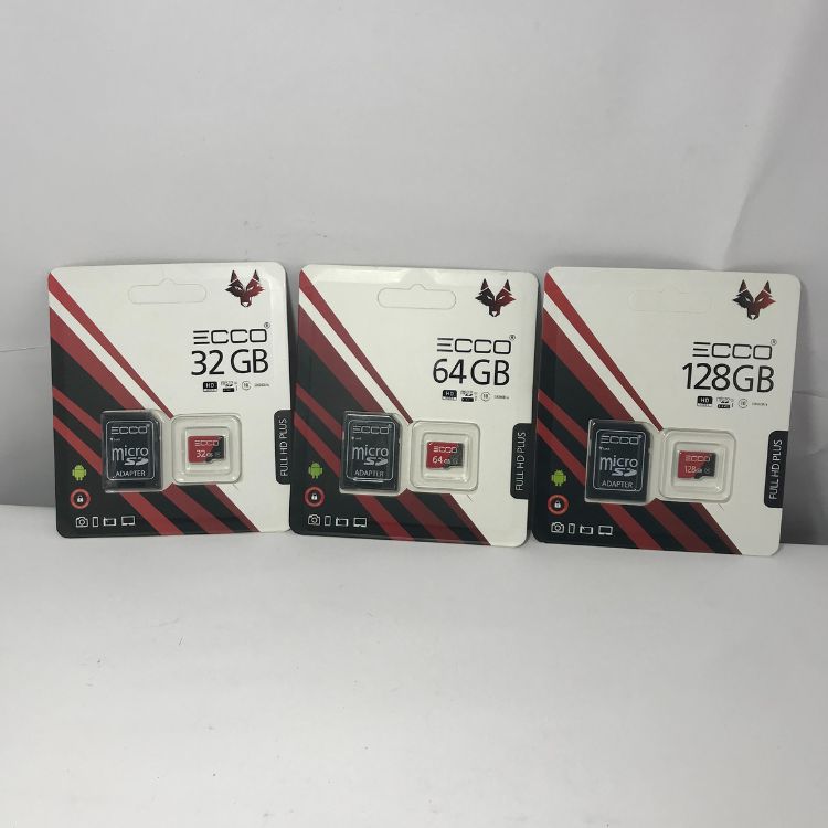 Memoria micro SD ECCO 32, 64, 128GB