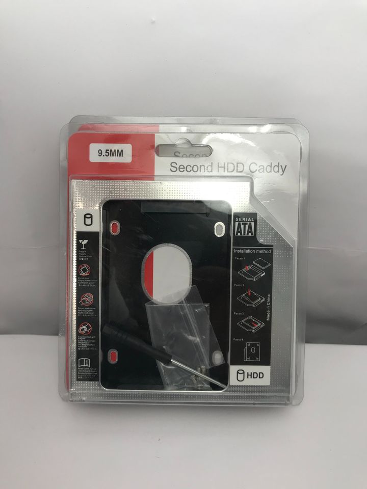 Adactador discos duro caddy 9.5mm - Imagen 2